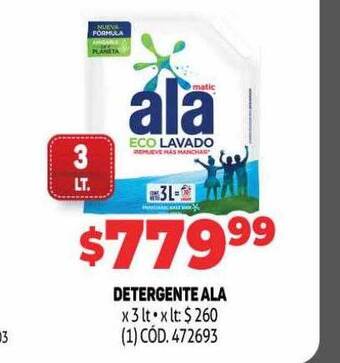 Makro Detergente ala oferta