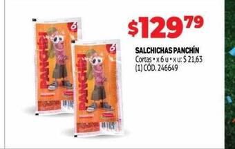 Makro Salchichas panchin oferta