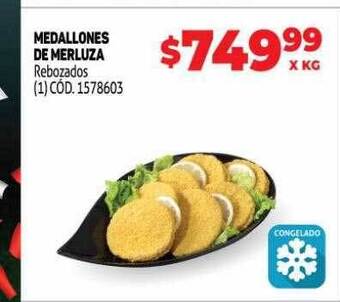 Medallones de merluza
