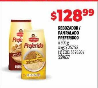 Makro Rebozador pan rallado preferido oferta