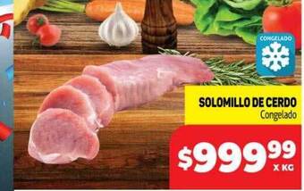 Makro Solomillo de cerdo oferta
