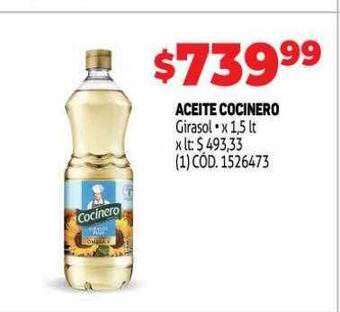 Makro Aceite cocinero girasol oferta