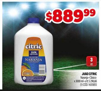 Makro Jugo citric oferta
