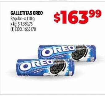 Makro Galletitas oreo oferta