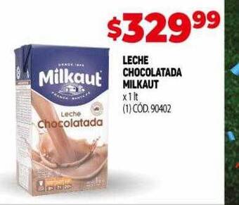 Makro Leche chocolatada milkaut oferta