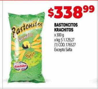 Makro Bastoncitos krachitos oferta