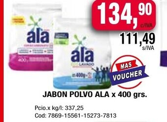 Maxiconsumo Jabon Polvo Ala x 400 grs. oferta