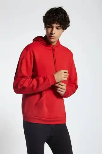 Macowens Buzo con capucha rojo oferta