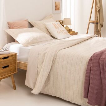 Arredo Funda de acolchado queen size rayas finas oferta