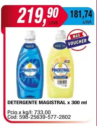 Maxiconsumo Detergente Magistral x 300ml oferta