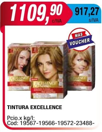 Maxiconsumo Tintura Excellence oferta