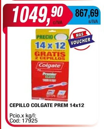 Maxiconsumo Cepillo Colgate Prem 14x12 oferta