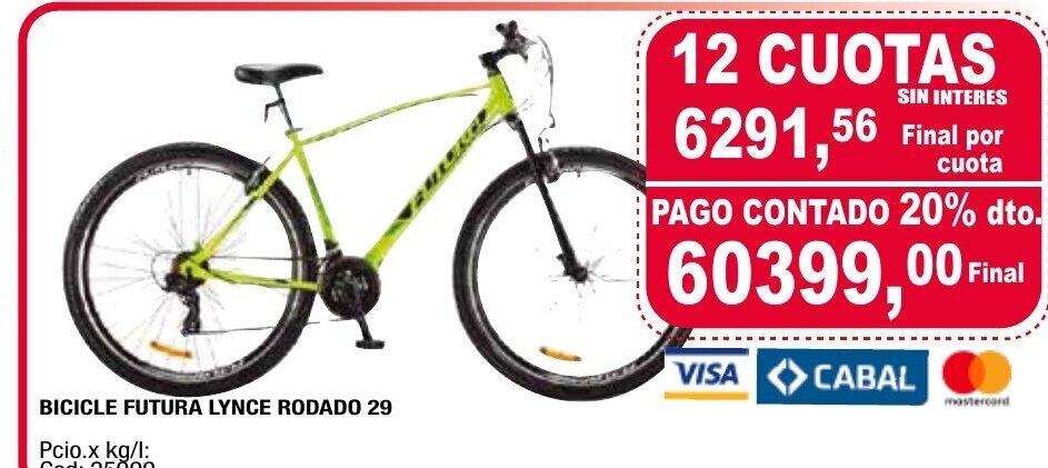 Futura lynce rodado discount 29