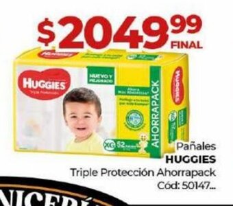 Diarco Pañales Huggies oferta