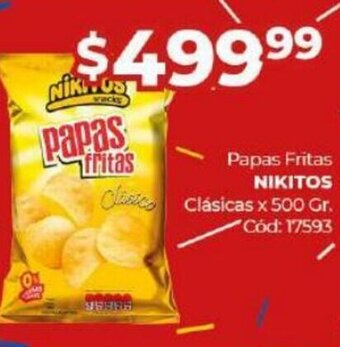 Diarco Papas Fritas Nikitos oferta