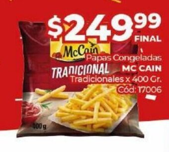 Diarco Papas Congeladas Mc Cain oferta