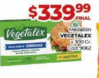 Diarco Medallón Vegetalex oferta