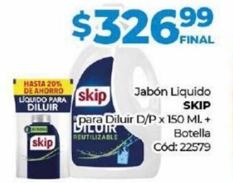 Diarco Jabón Liquido Skip oferta
