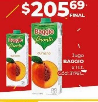 Diarco Jugo Baggio oferta