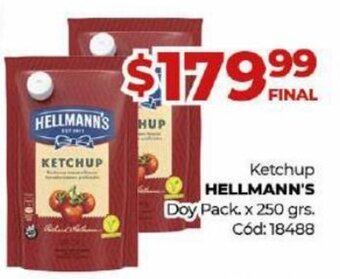 Diarco Ketchup Hellmann's oferta