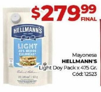 Diarco Mayonesa Hellmann's oferta