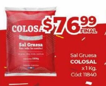 Diarco Sal Gruesa Colosal oferta