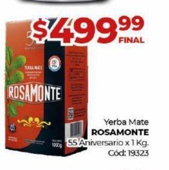 Diarco Yerba Mate Rosamonte oferta