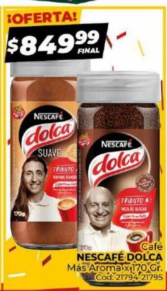 Diarco Café Nescafé Dolca oferta