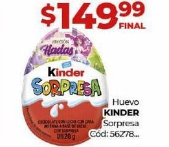 Diarco Huevo Kinder oferta