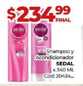 Diarco Shampoo y Acondicionador Sedal oferta