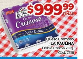 Diarco Queso Cremoso La Paulina oferta