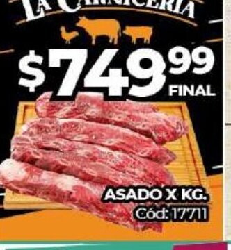 Diarco Asado x kg oferta