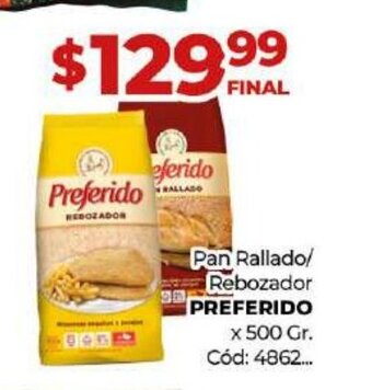 Diarco Pan Rallado/Rebozador Preferido oferta