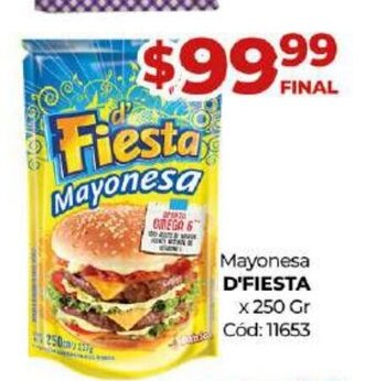 Diarco Mayonesa D'Fiesta oferta