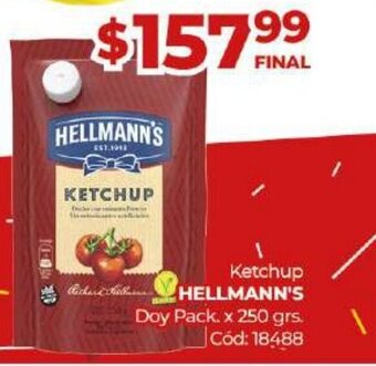 Diarco Ketchup Hellmann's oferta