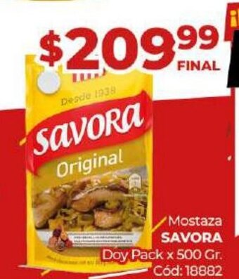 Diarco Mostaza Savora oferta