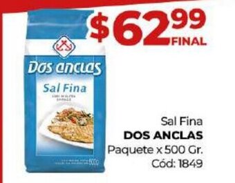 Diarco Sal Fina Dos Anclas oferta