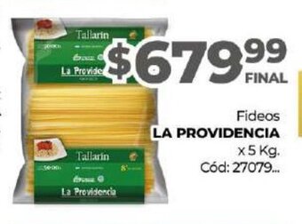 Diarco Fideos La Providencia oferta