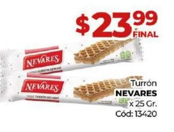 Diarco Turrón Nevares oferta