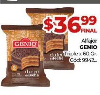 Diarco Alfajor Genio oferta