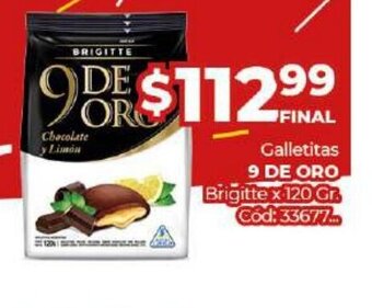 Diarco Galletitas 9 De Oro oferta