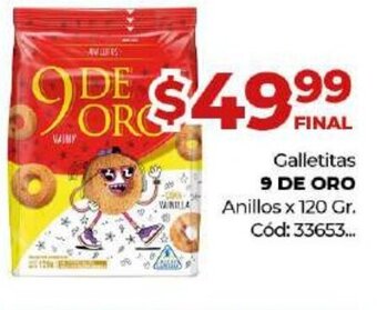 Diarco Galletitas 9 De Oro oferta