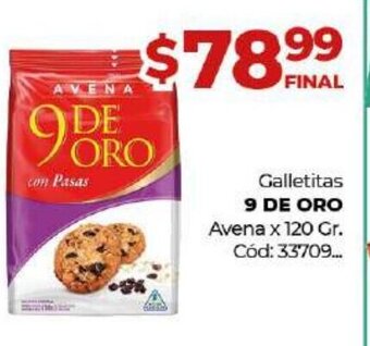 Diarco Galletitas 9 De Oro oferta