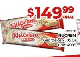 Diarco Postre Nucrem oferta