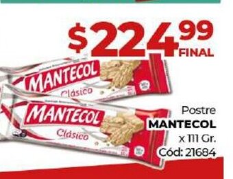 Diarco Postre mantecol oferta
