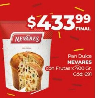 Diarco Pan Dulce Nevares oferta