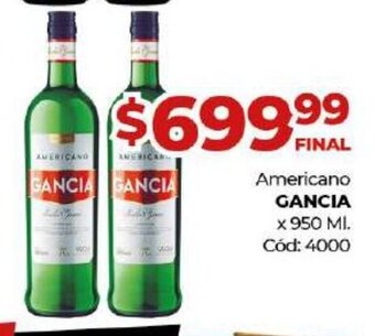 Diarco Americano Gancia oferta