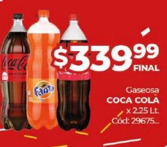Diarco Gaseosa Coca Cola oferta