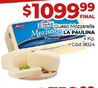 Diarco Queso Mozzarella La Paulina oferta