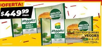 Diarco Hamburguesas Veggies oferta